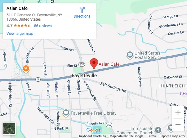 Location, 511 E Genesee St, Fayetteville, NY 13066, United States